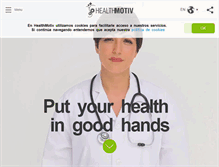 Tablet Screenshot of healthmotiv.com